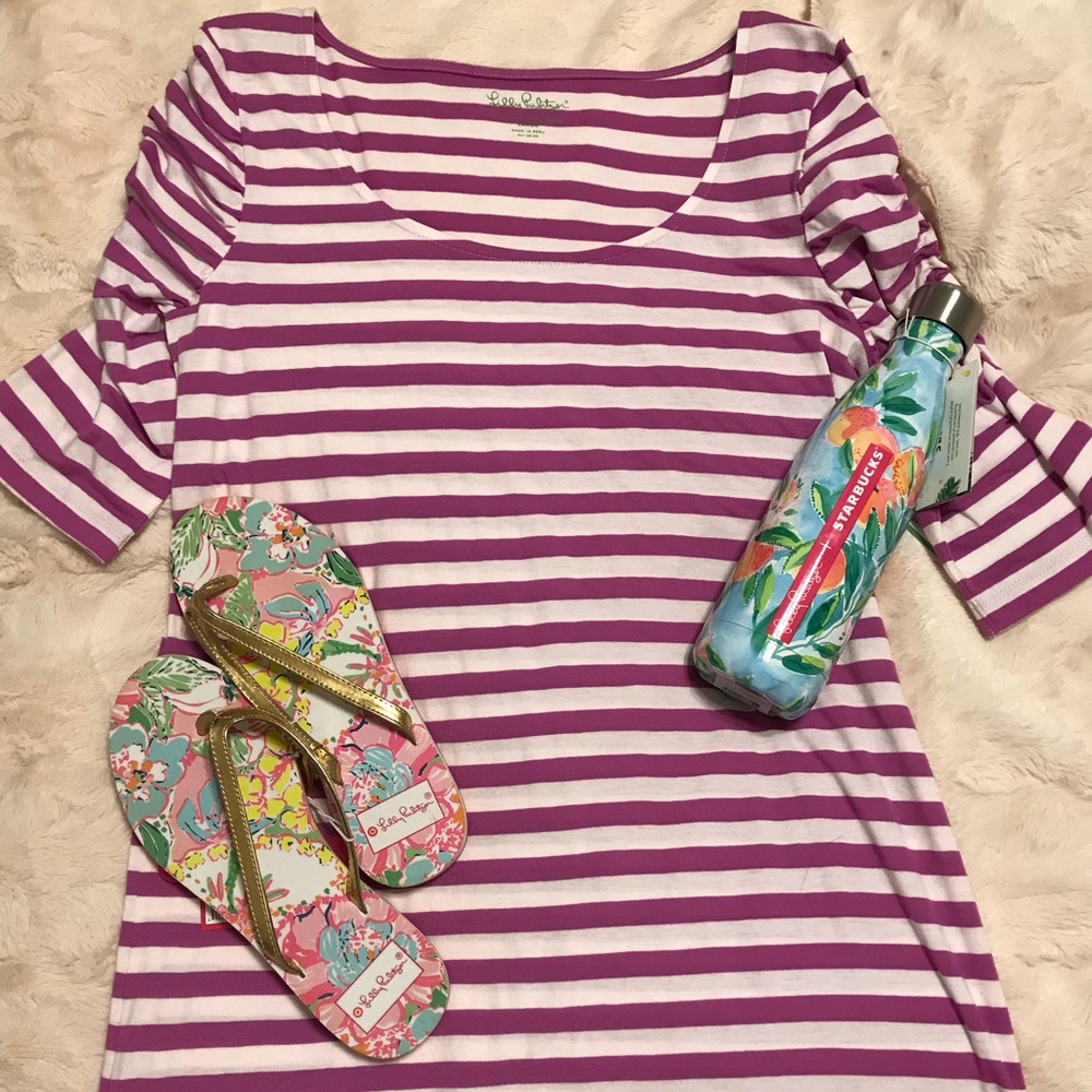 NWT Kaley Dress pansy purple